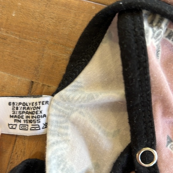 Copper pearl pink zebra knotted gown - Picture 6 of 7